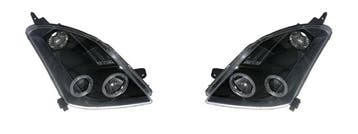 Carnamics Koplampen | Suzuki Swift 05-10 3-d |  zwart, Verzenden, Nieuw