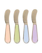 HEMA Botermesjes rvs pastel - 4 stuks, Verzenden, Nieuw