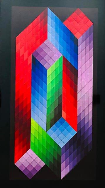 Victor Vasarely (1906-1997) - Torony