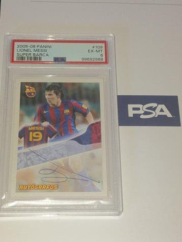 2005/06 Panini Super Barça Lionel Messi 109 Autógrafo - 1, Nieuw