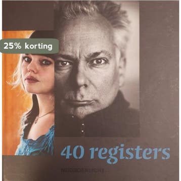 40 registers - Ernst Coppejans 9789076703473, Boeken, Verzenden, Gelezen, Ernst Coppejans