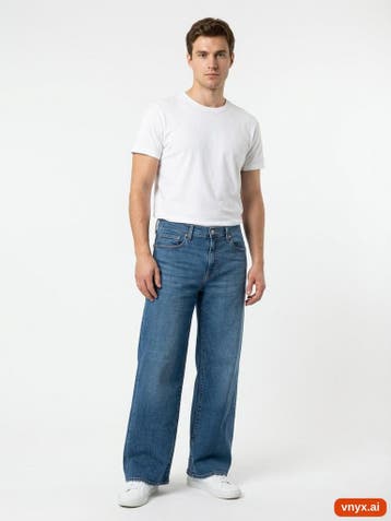 Levis Jeans Heren maat WW33 / L32 Blauw Vintage, Ophalen of Verzenden, Nieuw, Levi's