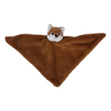 Knuffeldier vos - pluche - tutteldoekje - bruin - 45 cm, Verzenden, Nieuw