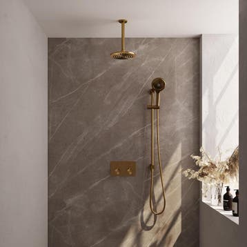 Brauer Gold Edition Thermostatische Regendoucheset Inbouw -, Ophalen of Verzenden, Nieuw