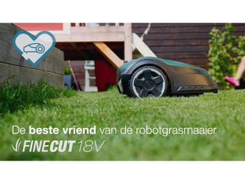 Gloria FineCut 18V - Gazon- en kantenmaaier - Accu incl., Tuin en Terras, Verzenden, Nieuw, Gloria