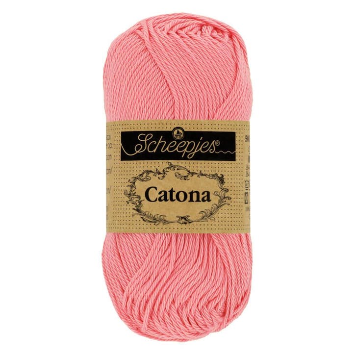 Scheepjes Catona - 10g - 409 Soft Rose, Hobby en Vrije tijd, Breien en Haken, Breien of Haken, Nieuw, Wol of Garen, Ophalen of Verzenden