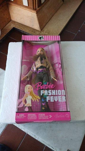 Mattel - Barbiepop Fashion Fever Summer Fur Coat New