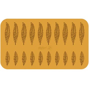 Silikomart Siliconen Mat Piuma (20x) 12,1x2,8cm, Hobby en Vrije tijd, Verzenden, Nieuw