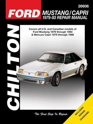 9781563929953 Ford Mustang  Mercury Capri Chilton Automot..., Verzenden, Nieuw, Haynes Publishing