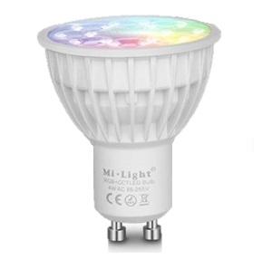 LED spot RGB + CCT - 4W GU10 - FUT103 Mi-light 2.0, Ophalen of Verzenden, Nieuw