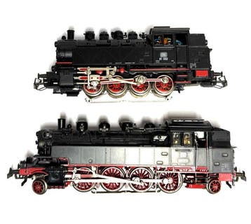 Märklin H0 - Stoomlocomotief (1) - BR81 002 & BR86 173 Telex, Nieuw