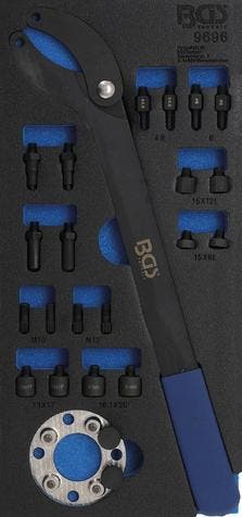 Bgs Technic Nokkenas-vasthoudgereedschapsset voor VAG, Verzenden, Nieuw