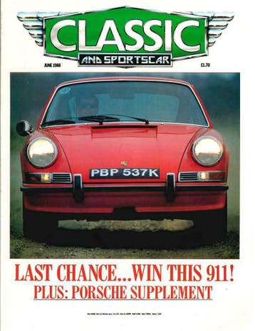 CLASSIC AND SPORTSCAR PORSCHE 911 FERRARI 340, Verzenden, Gelezen, Algemeen