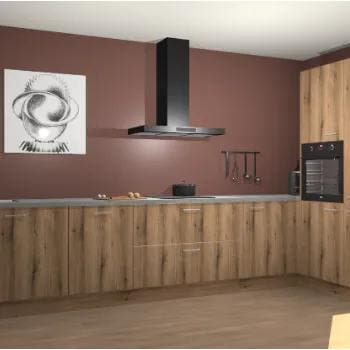 Goud Eiken keuken Khao Lak 73129, Verzenden, Nieuw