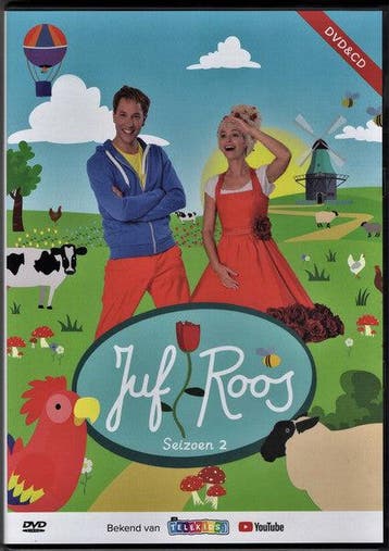 Juf Roos - Seizoen 2 (DVD-V, PAL + CD, Album) 0889854813499, Verzenden, Nieuw in verpakking