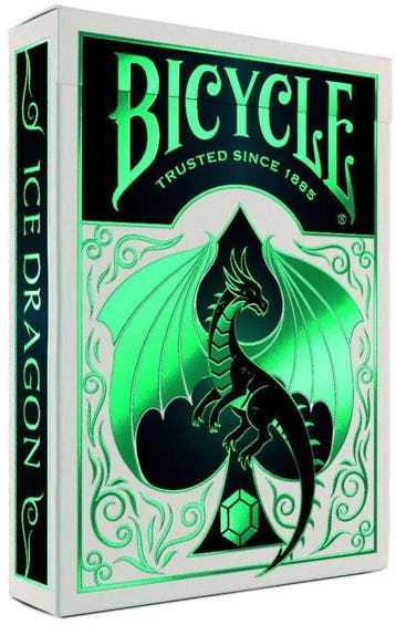 Bicycle- Ice Dragon Pokerkaarten | Bicycle - Spelonderdelen, Verzenden, Nieuw