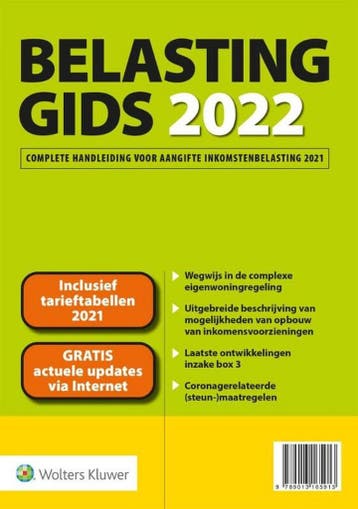 Belastinggids 2022 - Wolters Kluwer 9789013165913, Verzenden, Gelezen, Wolters Kluwer