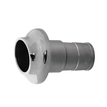 Uitlaat huiddoorvoer RVS, 40-90mm-50mm slangdiameter (kraag, Ophalen of Verzenden, Nieuw