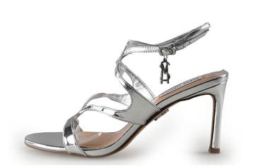 Steve Madden Sandalen in maat 39 Zilver, Kleding | Dames, Overige kleuren, Verzenden, Steve Madden, Sandalen of Muiltjes