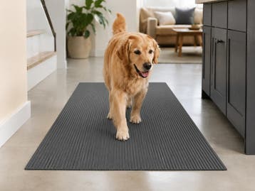 Hond uitglijden op gladde vloer?Antislip vloermat vloerkleed, Nieuw