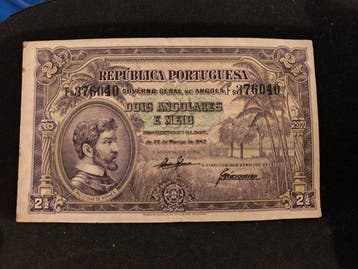 Angola. - 2½ Angolares 1942 - Pick 69 (Zonder minimumprijs)