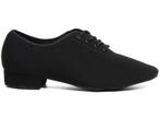 Herenschoenen voor ballroom van leer en rekbaar canvas (zitt, Sport en Fitness, Dansen, Ophalen of Verzenden, Nieuw, Schoenen
