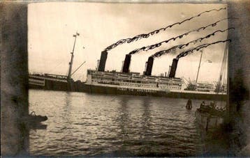 Schip - Ansichtkaart (149) - 1900-1999, Gelopen