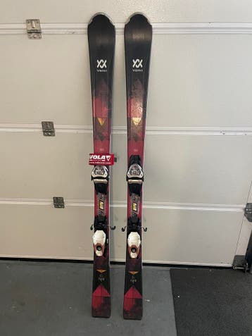 Skis Volkl 147cm flair 76 gewaxt en geslepen, Overige merken, 140 tot 160 cm, Ophalen of Verzenden, Zo goed als nieuw