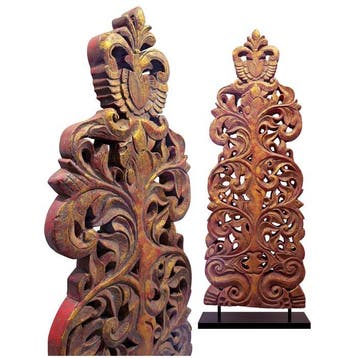 Oud tempel-dakornament Bali - Indonesië