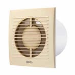 Europlast badkamerventilator 100 mm goud met timer en, Ophalen of Verzenden, Nieuw