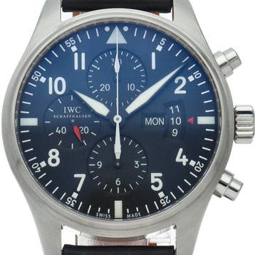IWC - Pilot watch chronograph - IW377701 - Heren - 2000-2010
