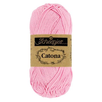 Scheepjes Catona 25g - 222 Tulip - Haakgaren / Breigaren, Ophalen of Verzenden, Nieuw, Breien of Haken, Wol of Garen
