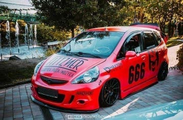 Achterspoiler HONDA JAZZ MK1, Verzenden
