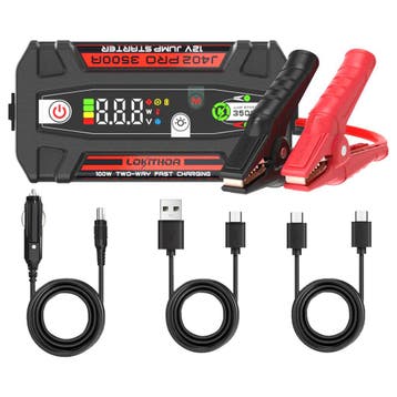 Lokithor J402 PRO 12V 3500A Lithium Jumpstarter, Verzenden, Nieuw