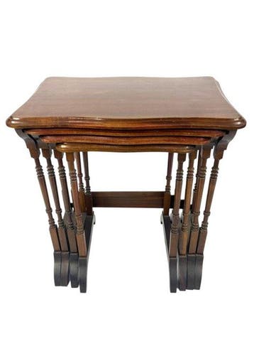 Set bijzettafels - Hout