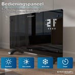 2dekans | Erikssøn Elektrische Kachel - 1500W Heater - Zwart, Ophalen of Verzenden, Zo goed als nieuw