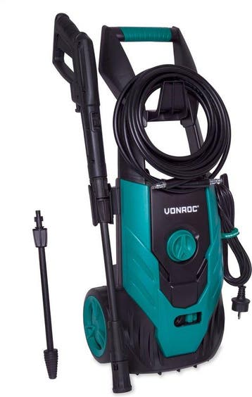 2dekans | VONROC Hogedrukreiniger V18-1 1800W – 140 bar –, Ophalen of Verzenden, Zo goed als nieuw