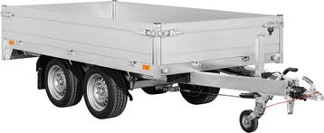 Aanhanger Saris Plateau 276 x 150 (2000 kg), Ophalen, Nieuw