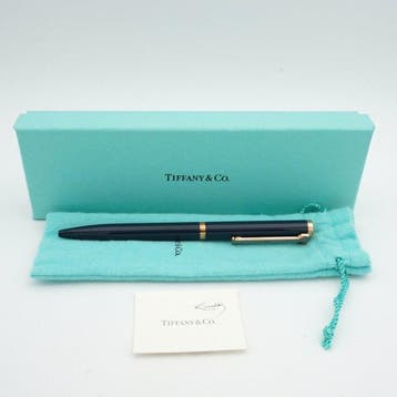 Tiffany & Co. black T-clip ballpoint pen - Zonder, Nieuw