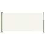 Zonnescherm 140x300cm creme | retourdeal 60% korting, Tuin en Terras, Zonneschermen, Ophalen of Verzenden, 250 cm tot 450 cm, Nieuw