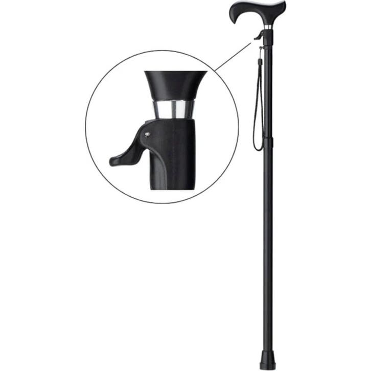 MultiMotion wandelstok met drukknop verstelling, Diversen, Verpleegmiddelen, Ophalen of Verzenden