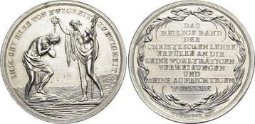 Ar-medaille Reformation Martin Luther, Religion en Ethik..., Postzegels en Munten, Verzenden