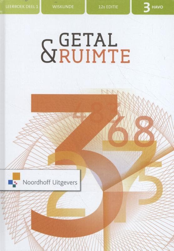3 havo deel 1 / Getal & Ruimte / Leerboek 9789001900830, Boeken, Wetenschap, Gelezen, Verzenden