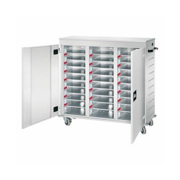 Orgami LFW Laptopkar, afsluitbaar, incl. 220V aansluitingen, Vergader- of Presentatieruimte, Ophalen of Verzenden, Nieuw in verpakking