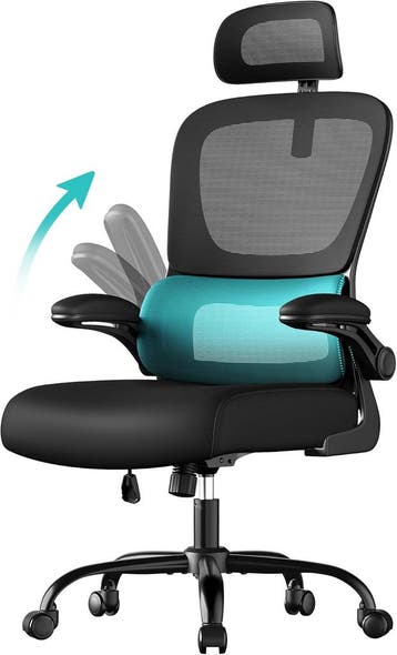 Bureaustoel - ergonomische bureaustoel - mesh - met, Huis en Inrichting, Bureaus, Verzenden, Nieuw