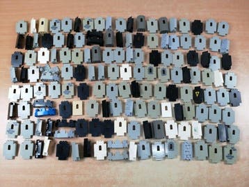 Lego - geen serie - van 150 Kasteeldelen - 1990-2000, Nieuw