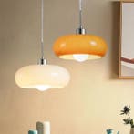 Nordic Retro Glazen Hanglamp – Plafondlamp voor Interieur, Huis en Inrichting, Lampen | Hanglampen, Verzenden, Nieuw