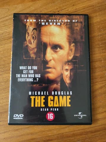 DVD - The Game, Psychologische thriller, Vanaf 16 jaar, Verzenden, Gebruikt
