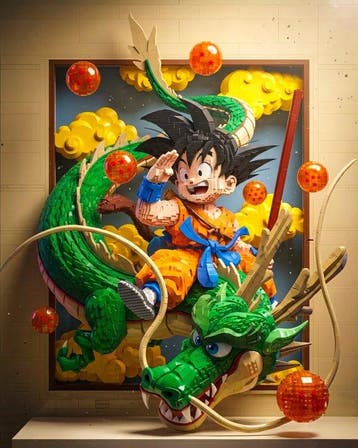 Makayhos - [Canvas] Dragon Ball Saga – Origin of Wishes, Nieuw