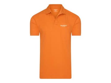 Veiling - Ballin Est. 2013 Basic Polo - Oranje - XL, Nieuw
